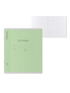 Тетрадь 12 листов в клетку ErichKrause «Классика», обложка мелованный картон, зелёная - Фото 12