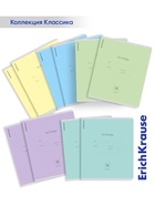 Тетрадь 18 листов в клетку, ErichKrause «Классика», обложка мелованный картон, МИКС - Фото 9