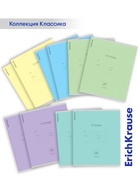 Тетрадь 24 листа в линейку, ErichKrause «Классика», обложка мелованный картон, МИКС - Фото 10