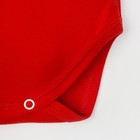 Боди Крошка Я "Мой первый Новый Год", красный, р.22, рост 62-68 - Фото 7