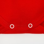 Боди Крошка Я "Мой первый Новый Год", красный, р.26, рост 74-80 - Фото 8