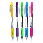 Ручка шариковая Berlingo. SI-400 Color, автоматическая, синий стержень, узел 0.7 мм, резиновый упор, МИКС - Фото 4