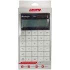 Калькулятор настольный 12 разрядов, двойное питание, 165х105х13 мм, белый - Фото 2
