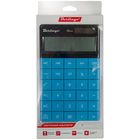 Калькулятор настольный 12 разрядов, двойное питание, 165х105х13 мм, синий - Фото 2