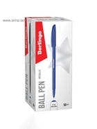 Ручка шариковая Berlingo. Metallic, синий стержень, узел 0.7 мм, МИКС - Фото 10