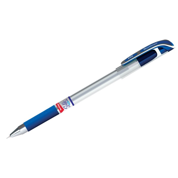 Ручка шариковая Silk Touch 2000, узел 0.7 мм, чернила синие, игольчатый стержень, грип