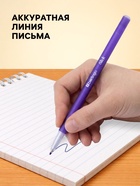 Ручка шариковая Berlingo. Slick, синий стержень, игольчатый узел 0.7 мм, МИКС - Фото 2