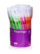 Ручка шариковая Berlingo. Slick, синий стержень, игольчатый узел 0.7 мм, МИКС - Фото 16