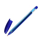 Ручка шариковая Berlingo. Triangle 100T, синий стержень, игольчатый узел 0.7 мм, треугольный корпус - Фото 12