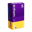 Ручка шариковая Berlingo. Triangle 100T, синий стержень, игольчатый узел 0.7 мм, треугольный корпус - Фото 7