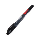 Маркер перманентный Berlingo, чёрный, двухсторонний, узел 1.0 мм/0.5 мм - Фото 6