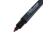 Маркер перманентный Berlingo, чёрный, двухсторонний, узел 1.0 мм/0.5 мм - Фото 17