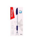 Ручка шариковая Triangle Snow Pro, узел 0.7 мм, чернила синие, грип - Фото 4