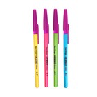 Ручка шариковая W-219 Color, узел 0.7 мм, чернила синие, микс - Фото 5