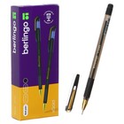 Ручка шариковая xGold, узел 0.7 мм, чернила чёрные, игольчатый стержень, грип - Фото 1