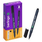 Маркер перманентный Berlingo, чёрный, узел 1.0 мм - Фото 3