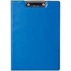 Папка-планшет с зажимом, ПВХ, синий - Фото 1