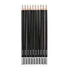 Набор карандашей чернографитных 10 штук Berlingo, 3H-3B, европодвес - Фото 8