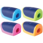 Точилка пластиковая Blitz, 1 отверстие, микс, дисплей - Фото 2