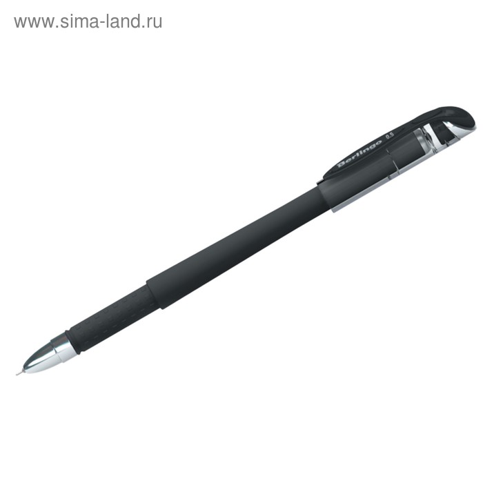Ручка гелевая Ultra, узел 0.5 мм, чернила чёрные, грип, игольчатый стержень - Фото 1