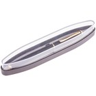Ручка перьевая Velvet Prestige, пишущий узел 0.8 мм, корпус чёрный/золото, пластиковый футляр - Фото 3