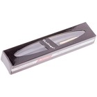 Ручка перьевая Velvet Prestige, пишущий узел 0.8 мм, корпус чёрный/золото, пластиковый футляр - Фото 6