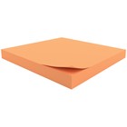 Блок с липким краем Berlingo 76х76 мм, 100 листов, оранжевый неон - Фото 2