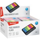 Флажки-закладки 45х12 мм, 5 неоновых цветов по 20 листов, в диспенсере - Фото 3