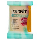 Полимерная глина запекаемая, Cernit Translucent, 56 г, прозрачный янтарь, №721 - Фото 1
