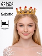 Корона на голову для девочки «Принцесса», с камушками - Фото 1