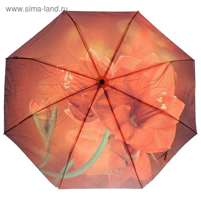 Зонт автоматический "Лилия", R=52см, разноцветный