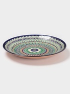 Ляган узбекский Риштанская керамика «Узоры», d=42 см, синий МИКС - Фото 2