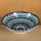 Бульонница узбекская Риштанская Керамика, 1.9 л, d=25 см, синяя - Фото 1