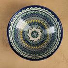 Бульонница узбекская Риштанская Керамика, 1.9 л, d=25 см, синяя - Фото 4