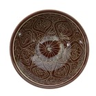 Коса Риштанская Керамика "Узоры" 15 см, малая, коричневая - Фото 8