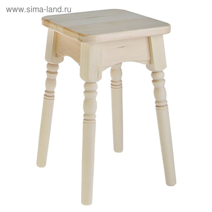 Табурет "Классика" осина - Фото 1