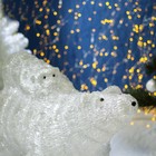 Светодиодная фигура «Медведь с медвежонком» 80 × 76 × 30 см, акрил, 150 LED, 8 режимов, 24 В, свечение белое - Фото 3