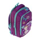 Рюкзак школьный эргономичная спинка для девочки Across ACS5 36*26*24 фиолетовый/сиреневый ACS5-2 - Фото 2