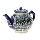 Чайник заварочный Риштанская Керамика «Узоры», 1 л, МИКС - Фото 4