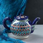 Чайник заварочный Риштанская Керамика «Узоры», 1 л, МИКС - Фото 5