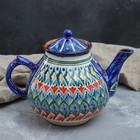 Чайник заварочный Риштанская Керамика «Узоры», 1.6 л, синий МИКС - Фото 3