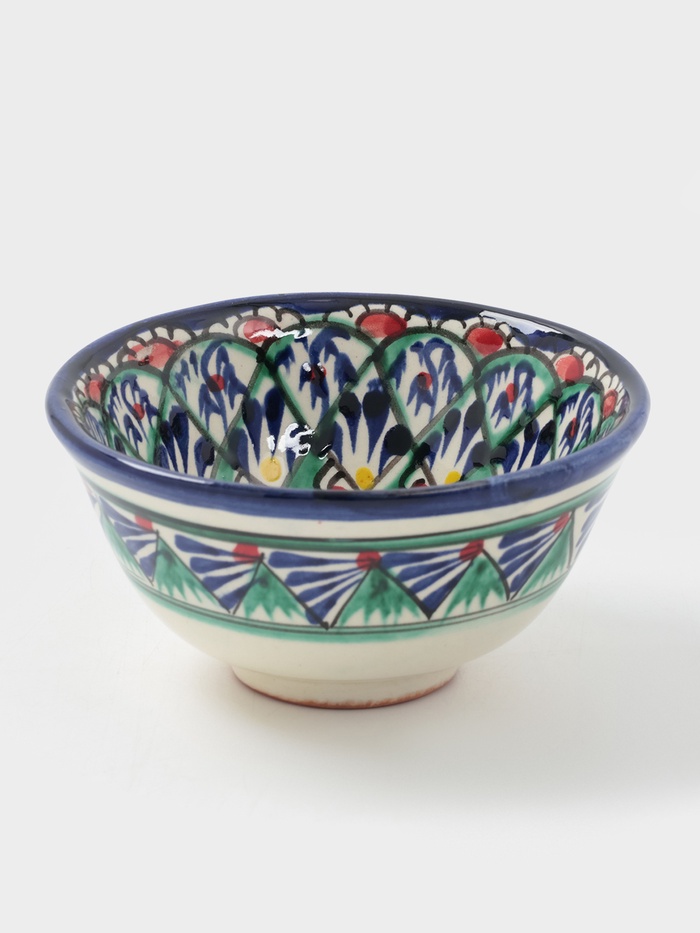 Пиала чайная Риштанская Керамика «Узоры», 200 мл, d=11 см, МИКС - Фото 1