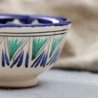 Пиала узбекская Риштанская Керамика «Узоры», 120 мл, d=9.5 см, МИКС - Фото 4