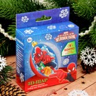 Аппликация 3D в шаре "Новый год" 8 см, Человек-паук - Фото 6