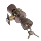 Защелка 1203, с ключом, цвет медь - Фото 2