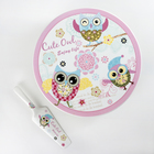 Подставка для торта 28,5х9,7 см "Веселая сова", с лопаткой - Фото 3