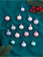 Ёлочные игрушки «Шарм», шары новогодние, d=2.6 см, набор 25 шт., МИКС - Фото 5