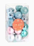 Ёлочные игрушки «Шарм», шары новогодние, d=2.6 см, набор 25 шт., МИКС - Фото 8