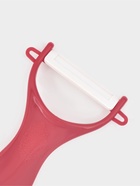 Овощечистка керамическая Доляна «Солнечная», 13 см, красная - Фото 3