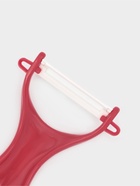 Овощечистка керамическая Доляна «Солнечная», 13 см, красная - Фото 5